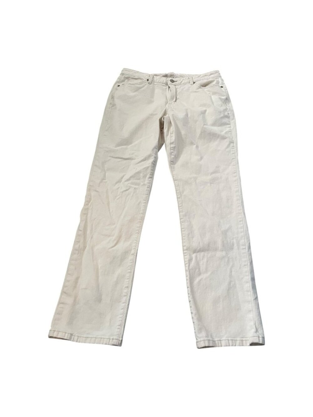 Sonoma white straight leg pants size 14